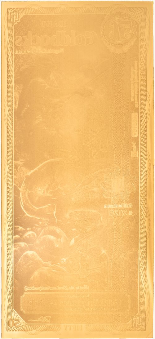 Idaho 50 Goldback - Patientia - Back